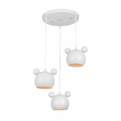 ELMARK | MICKEY CSILLÁR 3XE27 FEHÉR