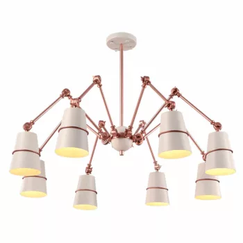 ELMARK | SPIDER CSILLÁR 8XE27 FEHÉR