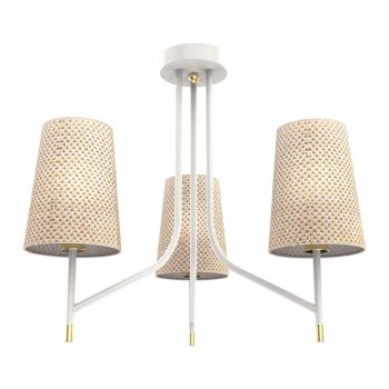 THERA CSILLÁR 3XE14 FEHÉR/KRÓM