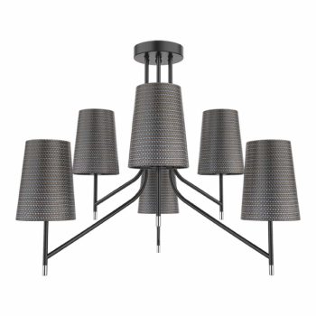 THERA CSILLÁR 6XE14 FEKETE/KRÓM