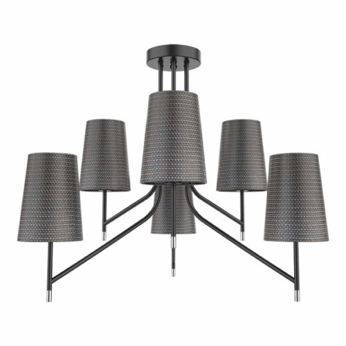 THERA CSILLÁR 6XE14 FEKETE/KRÓM