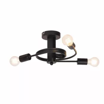 ELMARK | TWIST SPOT 3xE27 FEKETE