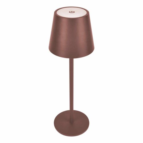 ZARA DIMMABLE TABLE LAMP 3W WITH BATT. IP44,COPPER