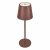 ZARA DIMMABLE TABLE LAMP 3W WITH BATT. IP44,COPPER
