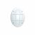 DANZI WALL/CEILING FIXTURE 1XE27 IP66 WHITE