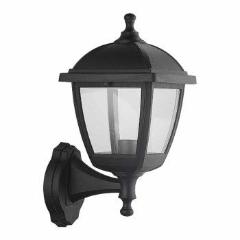 PAUL LANTERN UPWARD 1XE27 BLACK IP44