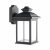 SCOTT LANTERN DOWN 1XE27 BLACK IP44
