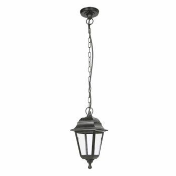 KEVIN LANTERN HANGING 1XE27 BLACK IP44