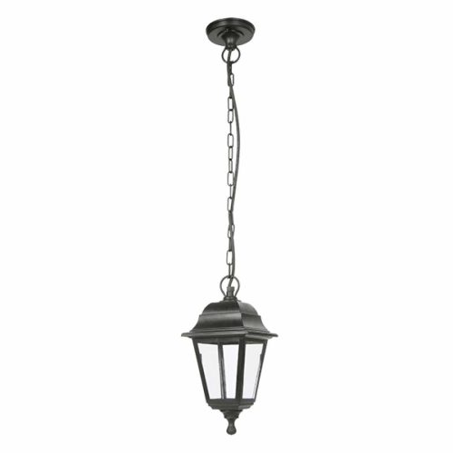 KEVIN LANTERN HANGING 1XE27 BLACK IP44