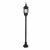 JAMES LANTERN STAND 1XE27 BLACK H1320 IP44