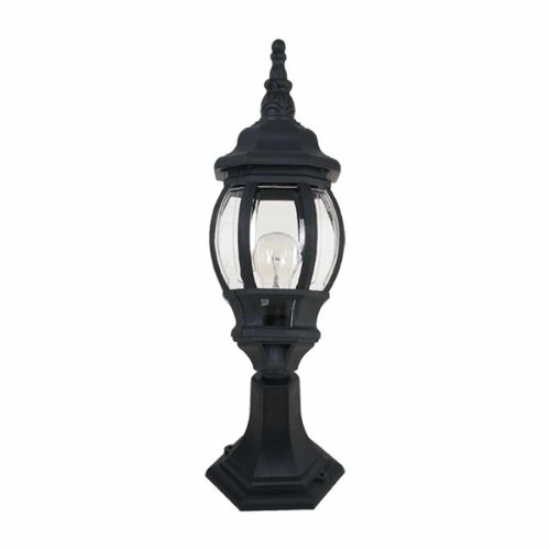JAMES LANTERN STAND 1XE27 BLACK H529 IP44