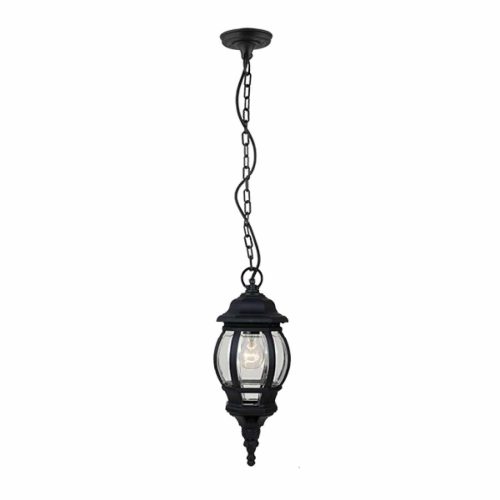 JAMES LANTERN HANGING 1XE27 BLACK IP44
