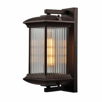 ALAN GARDEN WALL LAMP BLACK, IP54