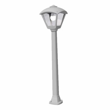 DARIO 250 LED GARDEN FIXTURE 8.5W CCT IP55 GREY