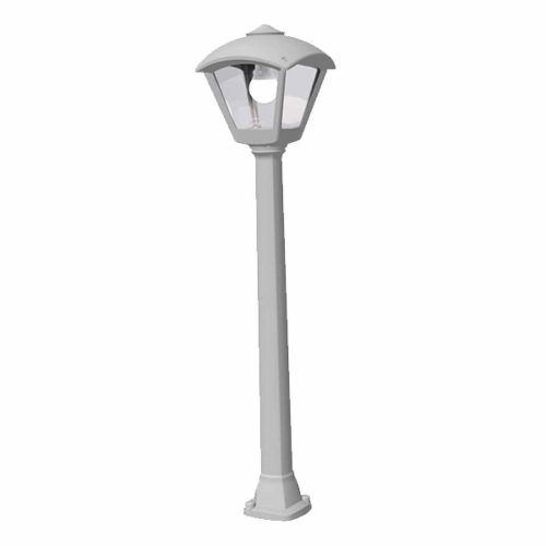 DARIO 250 LED GARDEN FIXTURE 8.5W CCT IP55 GREY