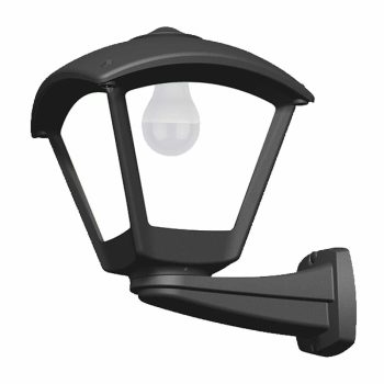 DARIO 250 GARDEN WALL LAMP 1XE27 IP55 BLACK