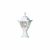GOLIA GARDEN FIXTURE 1XE27 H470 IP55 WHITE