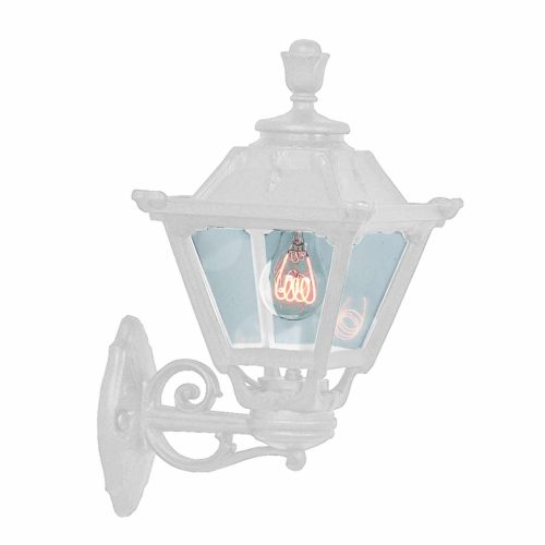GOLIA WALL LANTERN UPWARD 1XE27 IP55 WHITE