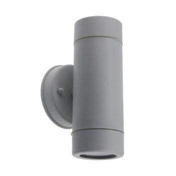 GRF323 FACADE FIXTURE 2XGU10 IP54 GREY