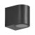 GRF326 FACADE FIXTURE 1XGU10 IP54 BLACK
