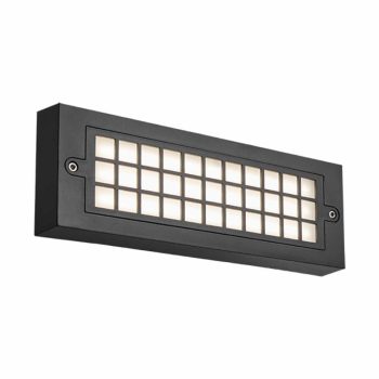GRF300 LED FACADE FIXTURE 6W 4000K IP65 BLACK