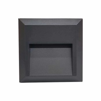   GRF52 LED KÜLTÉRI HOMLOKZATI LÁMPA 1.5W 4000K IP65 SÖTÉT SZÜRKE