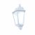 IESSE WALL HALF LANTERN 1XE27 IP55 WHITE