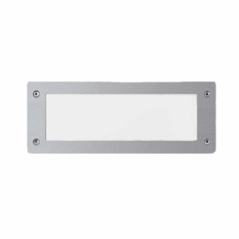 LETI 300 FALI LÁMPA  BEÉPÍTETT 1XE27 IP66 SZÜRKE