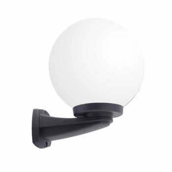 NARDO 250 GARDEN WALL LAMP 1XE27 IP55 BLACK