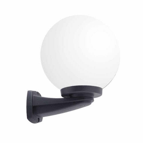 NARDO 250 GARDEN WALL LAMP 1XE27 IP55 BLACK