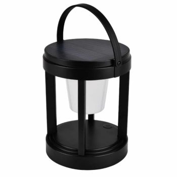 SOLAR LAWN LAMP 3W IP44, BLACK