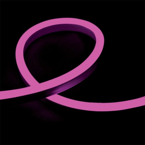 NEON FLEX LED SZALAG 12W/M 24V IP65 PINK