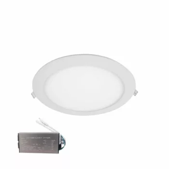   LED PANEL KEREK 18W 6400K SÜLLYESZTETT SZERELÉSŰ +SÜRGŐSSÉGI KÉSZLETTEL