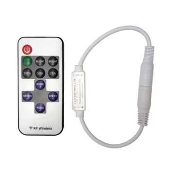 RF MINI DIMMER FOR LED STRIP 5A(72W) 12VDC