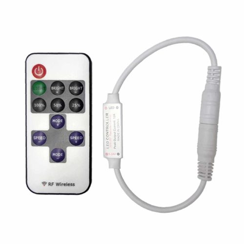 RF MINI DIMMER FOR LED STRIP 5A(72W) 12VDC
