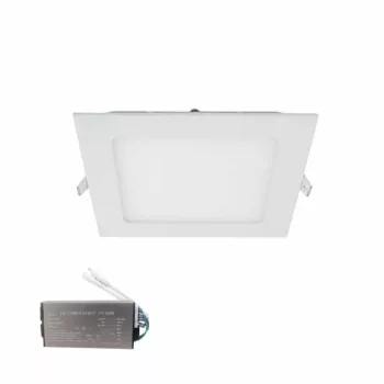   STELLAR LED PANEL SZÖGLETES 12W 2700K SÜLLYESZTETT SZERELÉSŰ +SÜRGŐSSÉGI KÉSZLETTEL