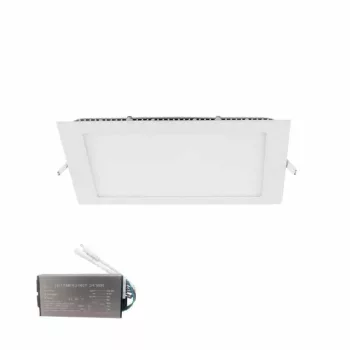   STELLAR LED PANEL SZÖGLETES 24W 6500K SÜLLYESZTETT SZERELÉSŰ +SÜRGŐSSÉGI KÉSZLETTEL
