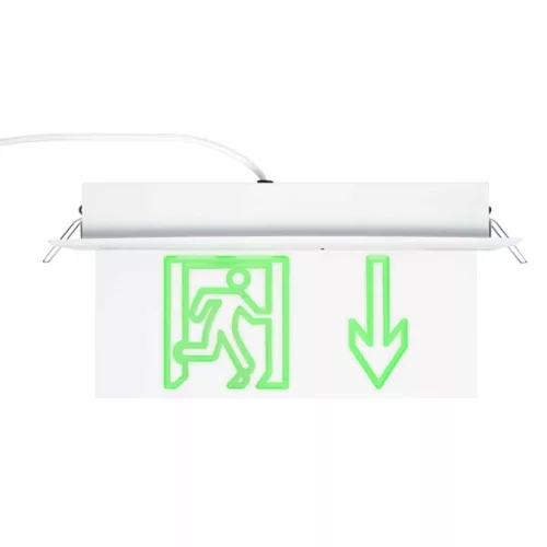 AL3116 LED VÉSZVILÁGÍTÁS MŰANYAGTÁBLA NYÍL LEFELÉ