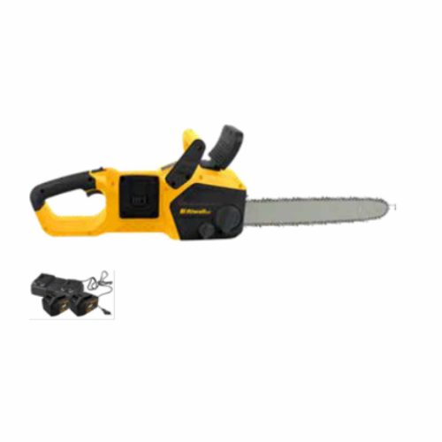 RIWALL Akkus láncfűrész 40 V, indukciós motorral (2x20V 4,5Ah akkuval és 4Ah dupla gyorstöltővel), RACS 4020i SET