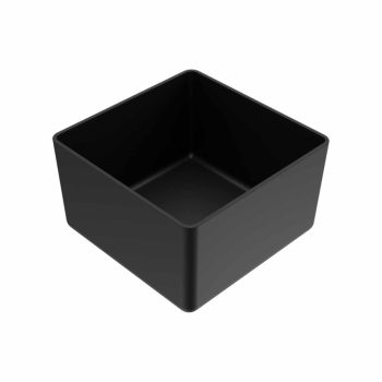 ELLECI- Tároló 250x250x150mm Mixology mosogatókhoz fekete