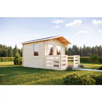 Timber Balaton kerti ház, tároló, 14 m2, 44 mm