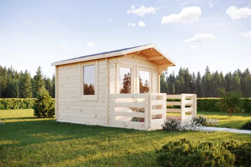Timber Balaton kerti ház, tároló, 14 m2, 44 mm
