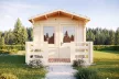 Timber Balaton kerti ház, tároló, 14 m2, 44 mm