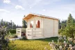 Timber Balaton kerti ház, tároló, 14 m2, 44 mm