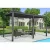 RIWALL PRO bioklimatikus alumínium pergola 4x3 m, antracit, RMBP 13x10 