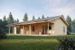 Timber Bremen faház 103 m2, 68 mm