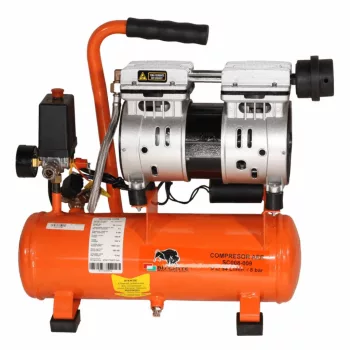   Bisonte SC008-009 direktmeghajtású, csendes, olajmentes kompresszor (8bar 9liter 550W)