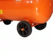 Bisonte SC024-100 direktmeghajtású, csendes, olajmentes kompresszor (8bar 100liter 2x850W)