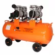 Bisonte SC024-100 direktmeghajtású, csendes, olajmentes kompresszor (8bar 100liter 2x850W)