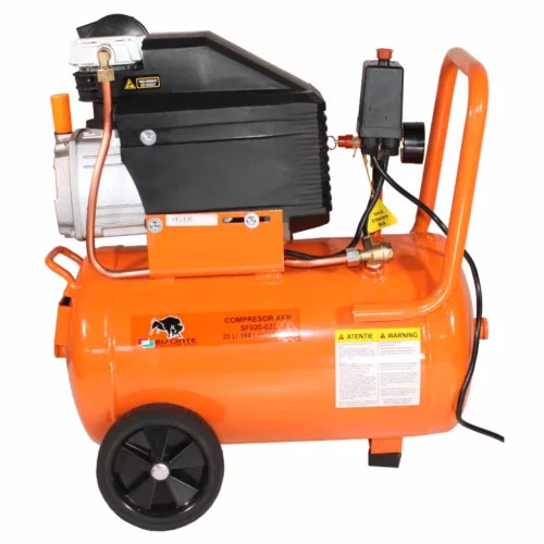 Bisonte SF020-025 olajkenésű kompresszor (1,5kW, 25L, 8bar)
